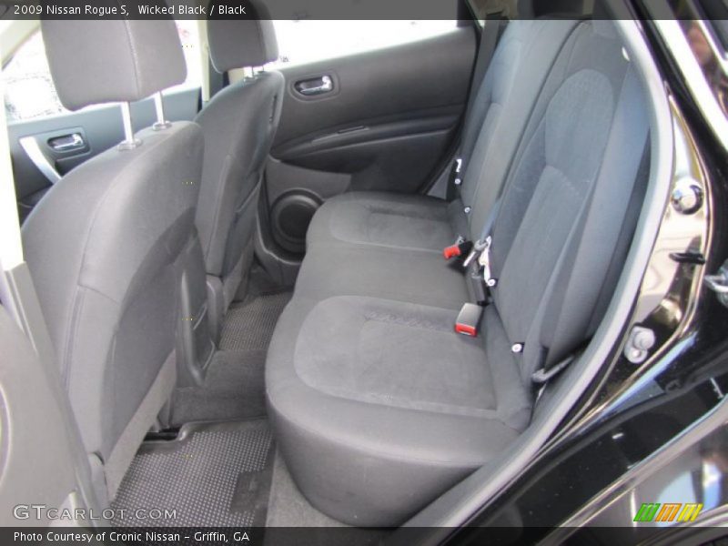 Wicked Black / Black 2009 Nissan Rogue S