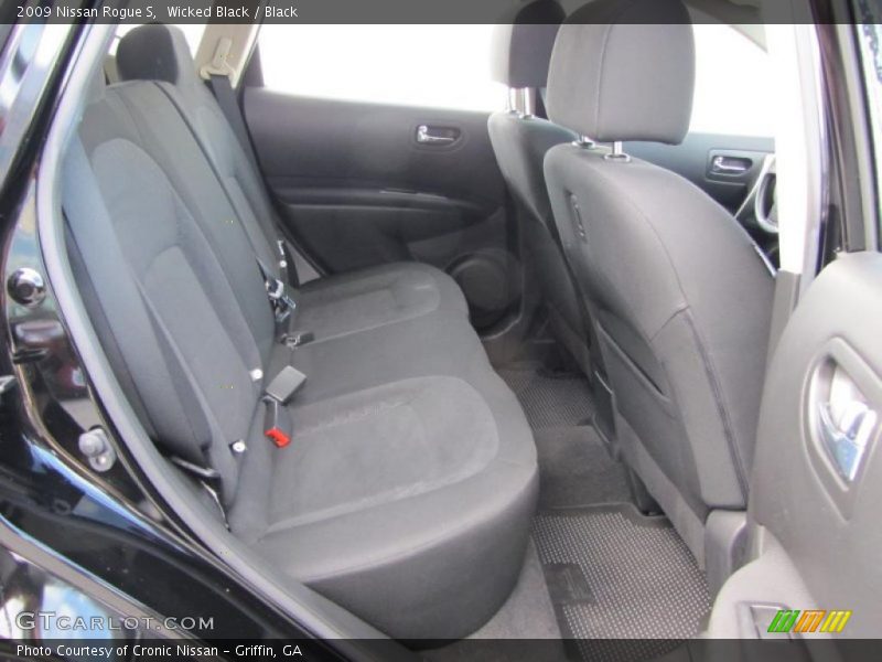 Wicked Black / Black 2009 Nissan Rogue S