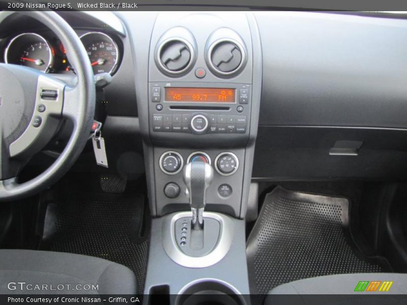 Wicked Black / Black 2009 Nissan Rogue S