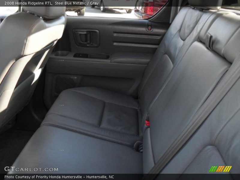 Steel Blue Metallic / Gray 2008 Honda Ridgeline RTL