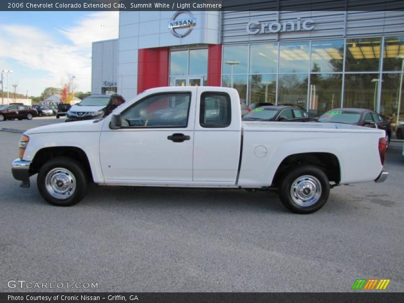 Summit White / Light Cashmere 2006 Chevrolet Colorado Extended Cab