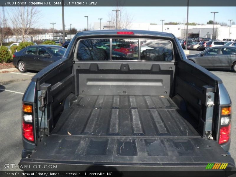 Steel Blue Metallic / Gray 2008 Honda Ridgeline RTL