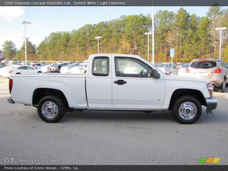 Summit White / Light Cashmere 2006 Chevrolet Colorado Extended Cab