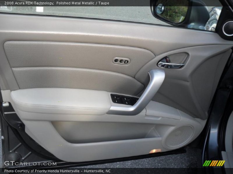 Polished Metal Metallic / Taupe 2008 Acura RDX Technology