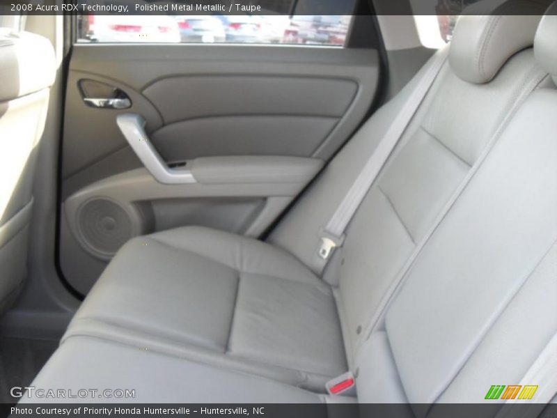Polished Metal Metallic / Taupe 2008 Acura RDX Technology