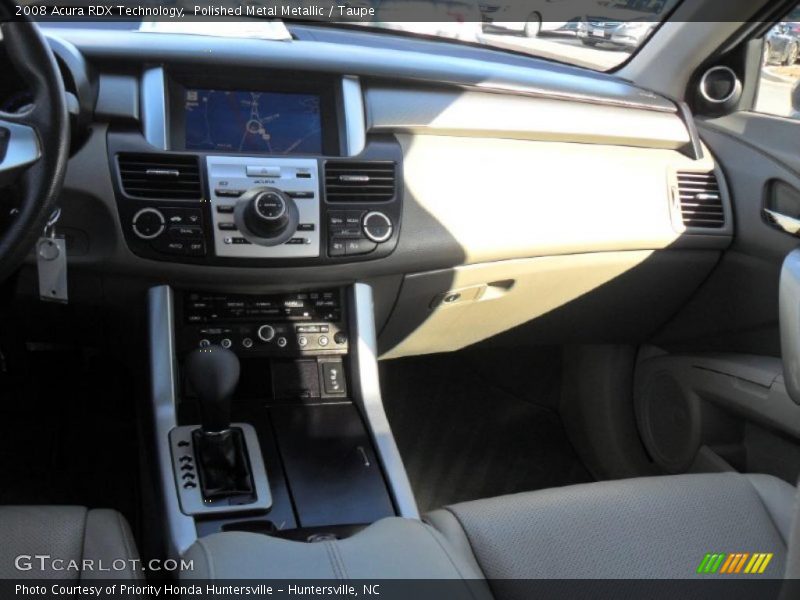 Polished Metal Metallic / Taupe 2008 Acura RDX Technology