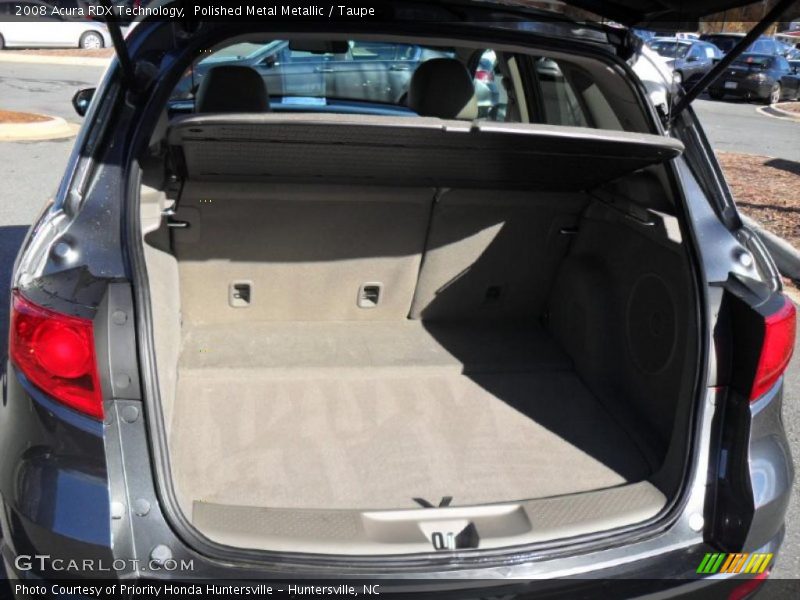 Polished Metal Metallic / Taupe 2008 Acura RDX Technology