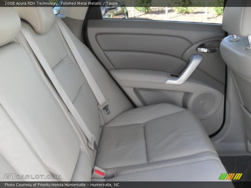 Polished Metal Metallic / Taupe 2008 Acura RDX Technology