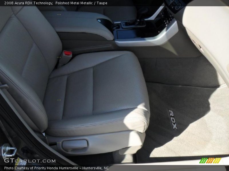 Polished Metal Metallic / Taupe 2008 Acura RDX Technology