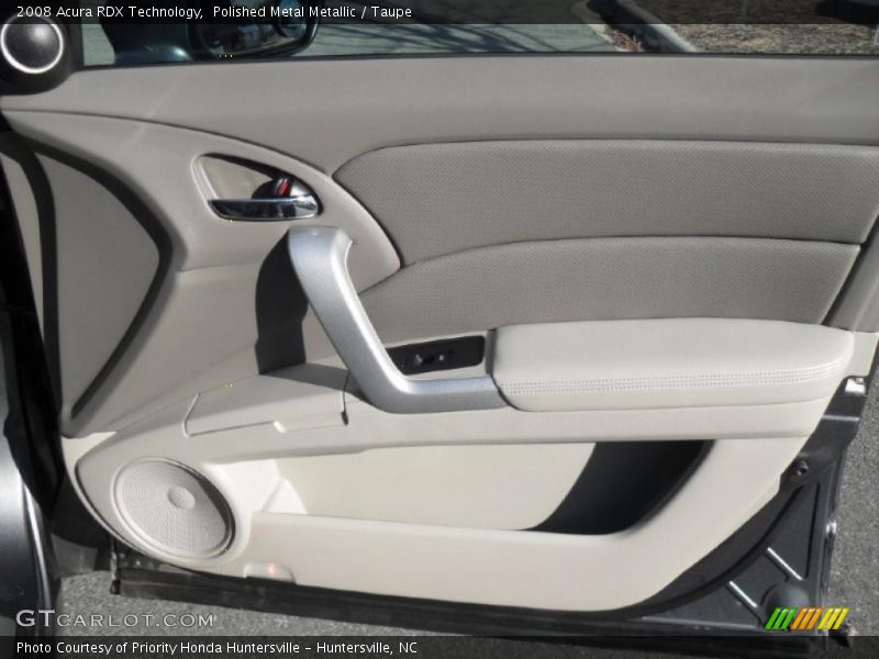 Polished Metal Metallic / Taupe 2008 Acura RDX Technology