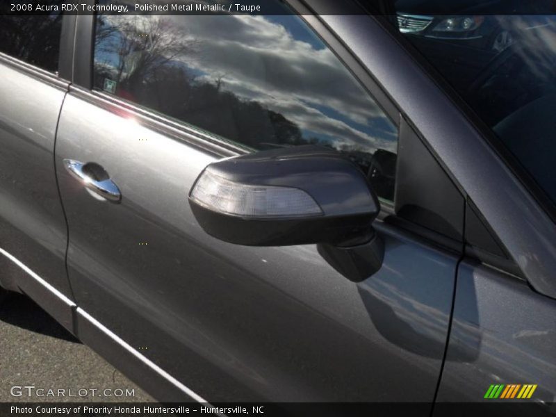 Polished Metal Metallic / Taupe 2008 Acura RDX Technology