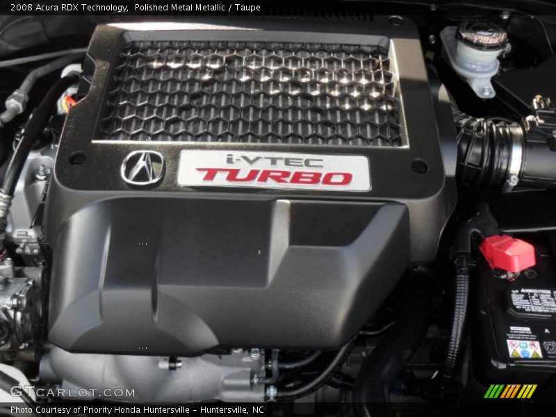 Polished Metal Metallic / Taupe 2008 Acura RDX Technology