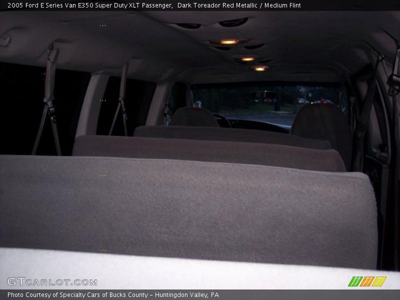 Dark Toreador Red Metallic / Medium Flint 2005 Ford E Series Van E350 Super Duty XLT Passenger
