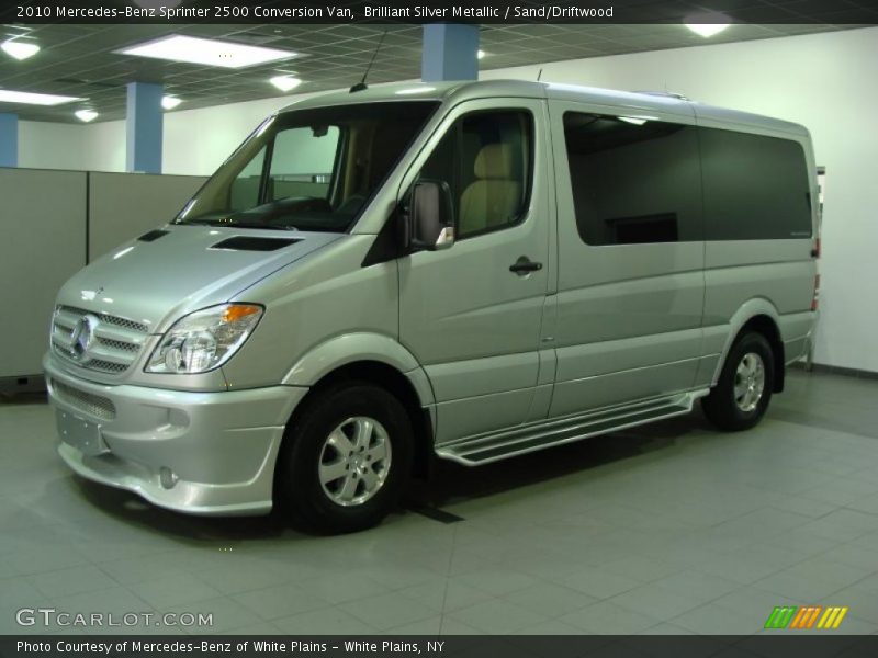 Brilliant Silver Metallic / Sand/Driftwood 2010 Mercedes-Benz Sprinter 2500 Conversion Van