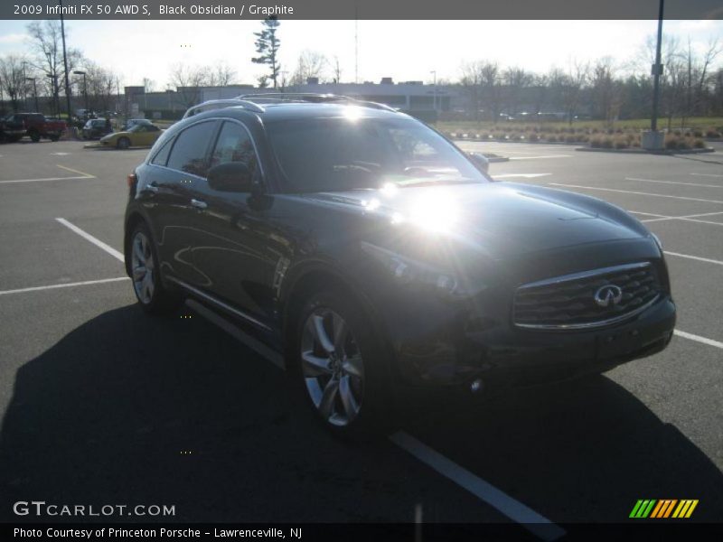 Black Obsidian / Graphite 2009 Infiniti FX 50 AWD S