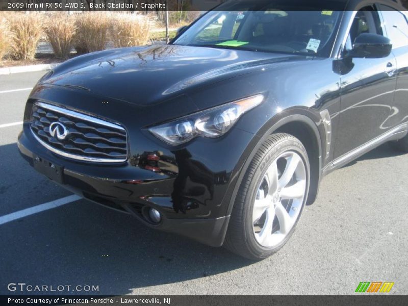 Black Obsidian / Graphite 2009 Infiniti FX 50 AWD S