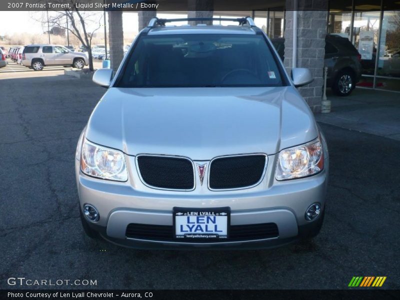 Liquid Silver Metallic / Ebony 2007 Pontiac Torrent