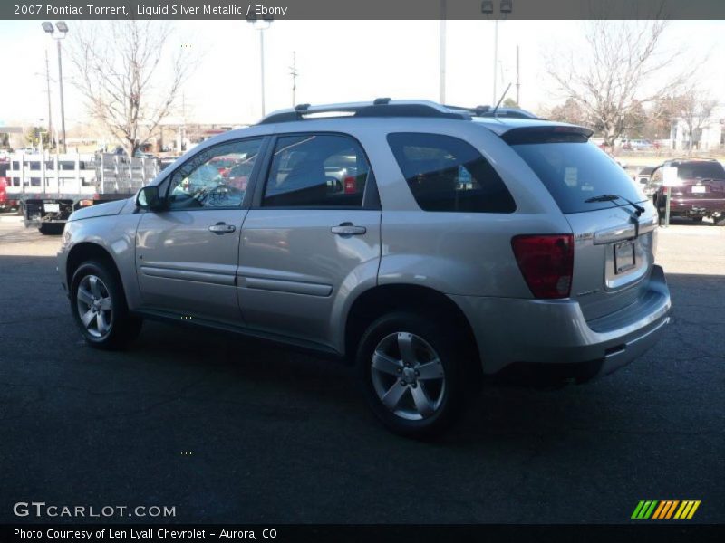 Liquid Silver Metallic / Ebony 2007 Pontiac Torrent