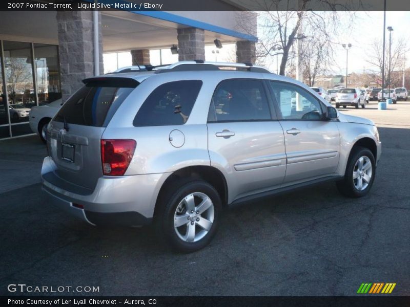Liquid Silver Metallic / Ebony 2007 Pontiac Torrent