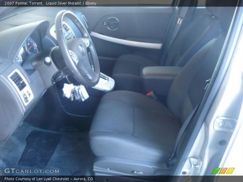 Liquid Silver Metallic / Ebony 2007 Pontiac Torrent
