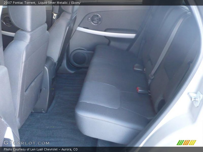 Liquid Silver Metallic / Ebony 2007 Pontiac Torrent
