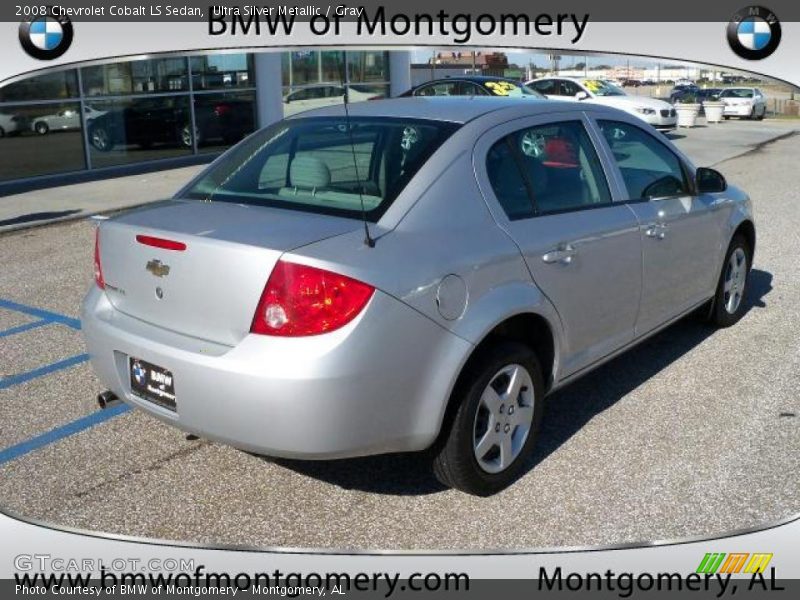 Ultra Silver Metallic / Gray 2008 Chevrolet Cobalt LS Sedan