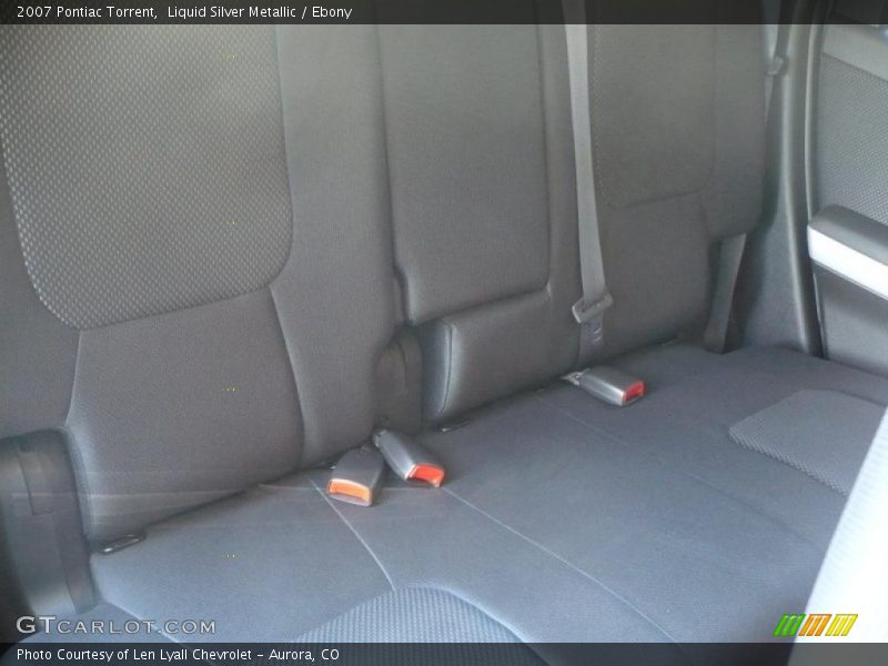 Liquid Silver Metallic / Ebony 2007 Pontiac Torrent