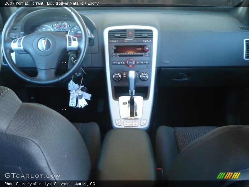 Liquid Silver Metallic / Ebony 2007 Pontiac Torrent