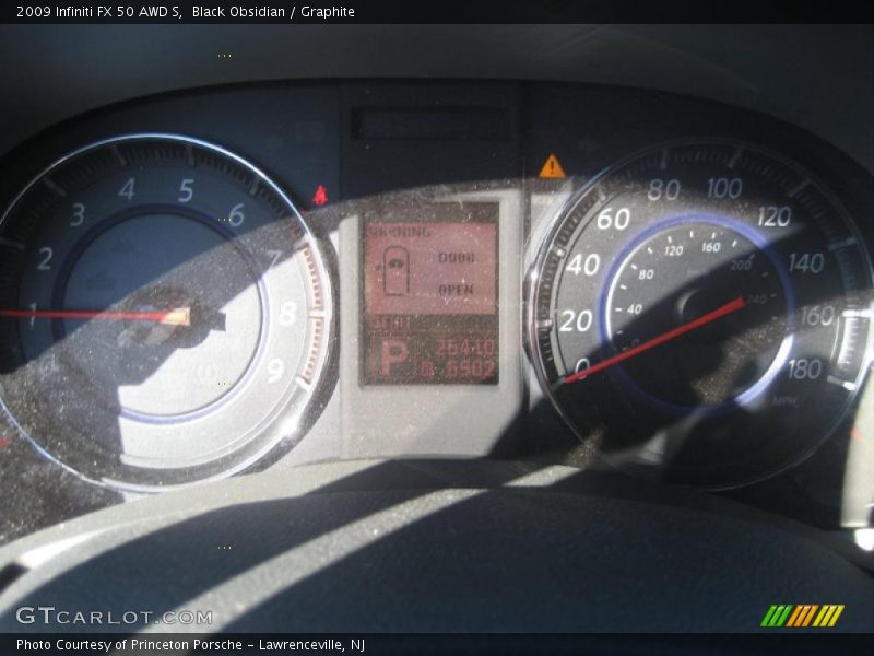 Black Obsidian / Graphite 2009 Infiniti FX 50 AWD S