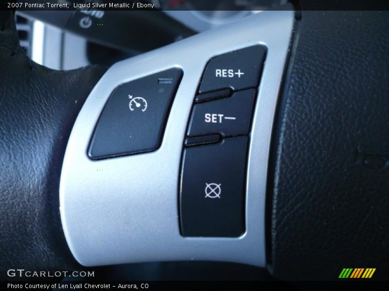 Liquid Silver Metallic / Ebony 2007 Pontiac Torrent