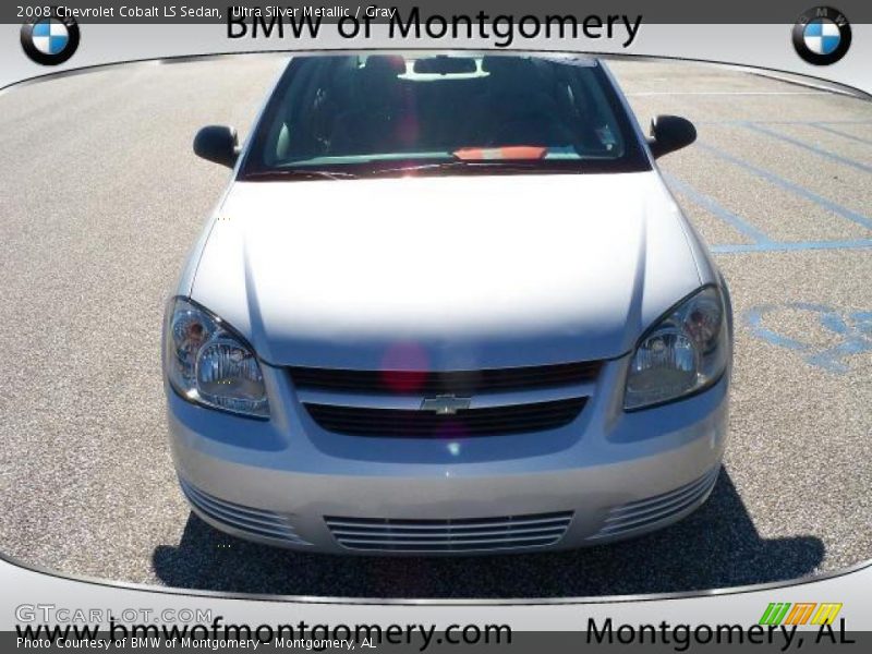 Ultra Silver Metallic / Gray 2008 Chevrolet Cobalt LS Sedan