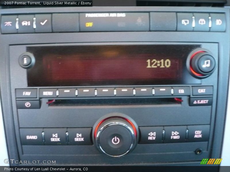 Liquid Silver Metallic / Ebony 2007 Pontiac Torrent