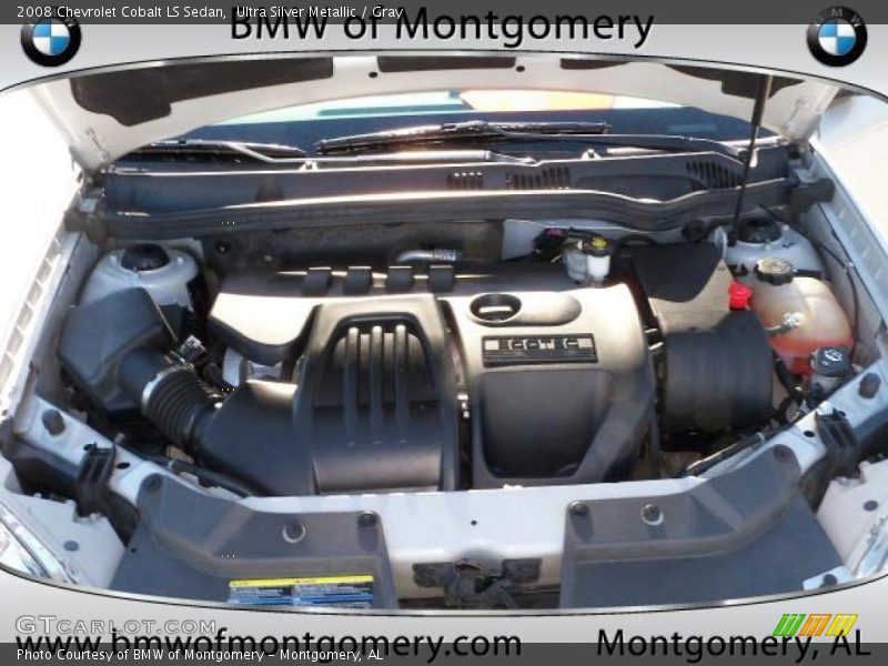 Ultra Silver Metallic / Gray 2008 Chevrolet Cobalt LS Sedan