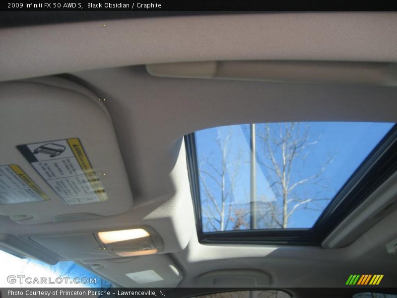 Black Obsidian / Graphite 2009 Infiniti FX 50 AWD S