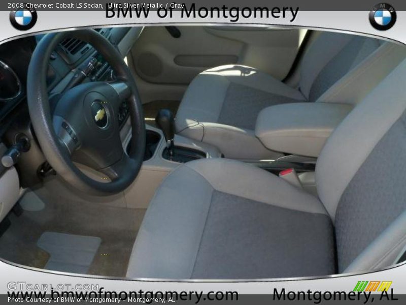 Ultra Silver Metallic / Gray 2008 Chevrolet Cobalt LS Sedan
