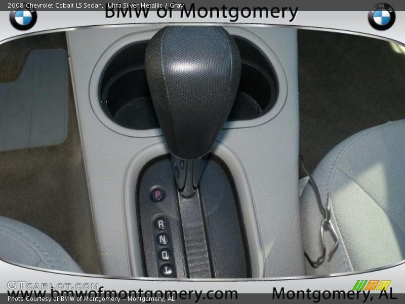 Ultra Silver Metallic / Gray 2008 Chevrolet Cobalt LS Sedan
