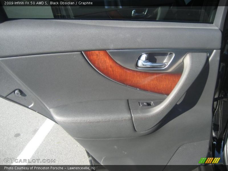 Black Obsidian / Graphite 2009 Infiniti FX 50 AWD S