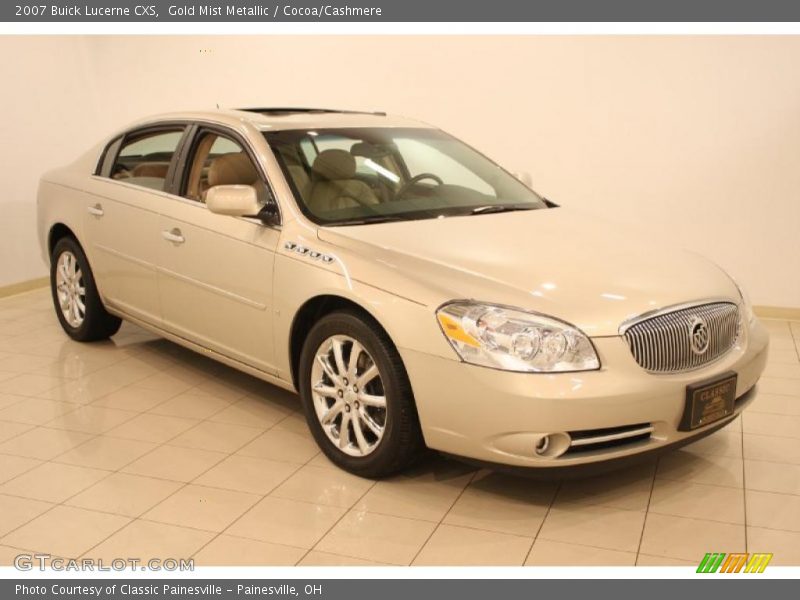 Gold Mist Metallic / Cocoa/Cashmere 2007 Buick Lucerne CXS