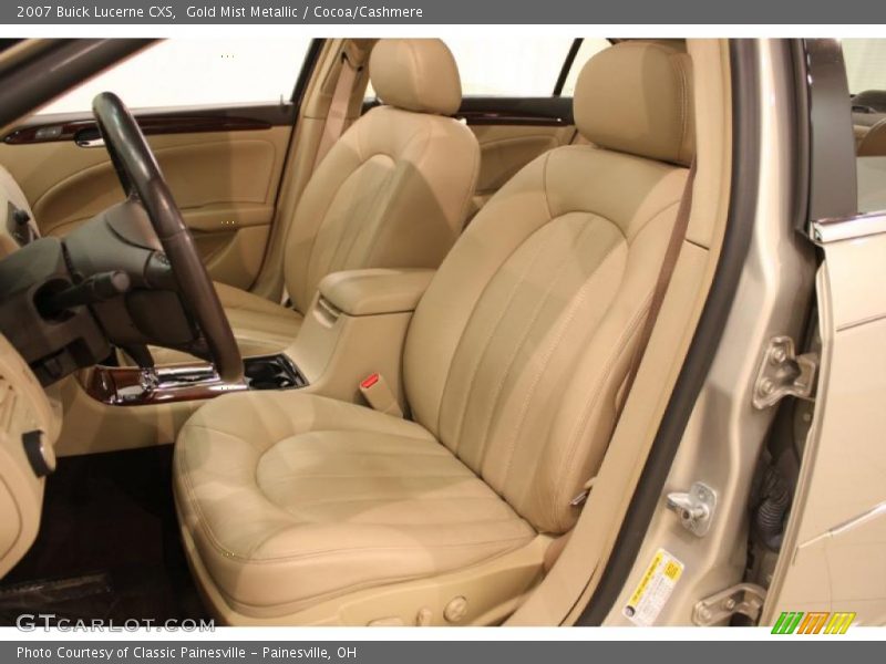 Gold Mist Metallic / Cocoa/Cashmere 2007 Buick Lucerne CXS