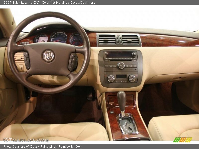 Gold Mist Metallic / Cocoa/Cashmere 2007 Buick Lucerne CXS