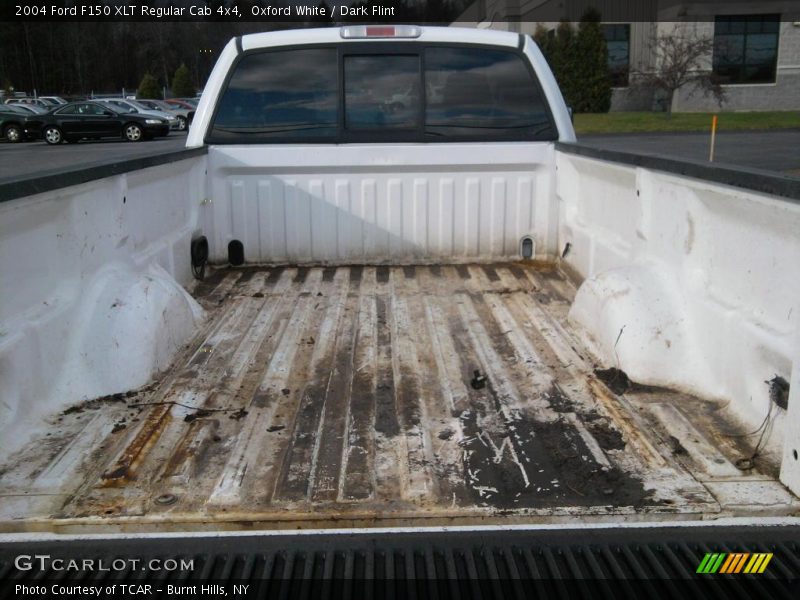 Oxford White / Dark Flint 2004 Ford F150 XLT Regular Cab 4x4