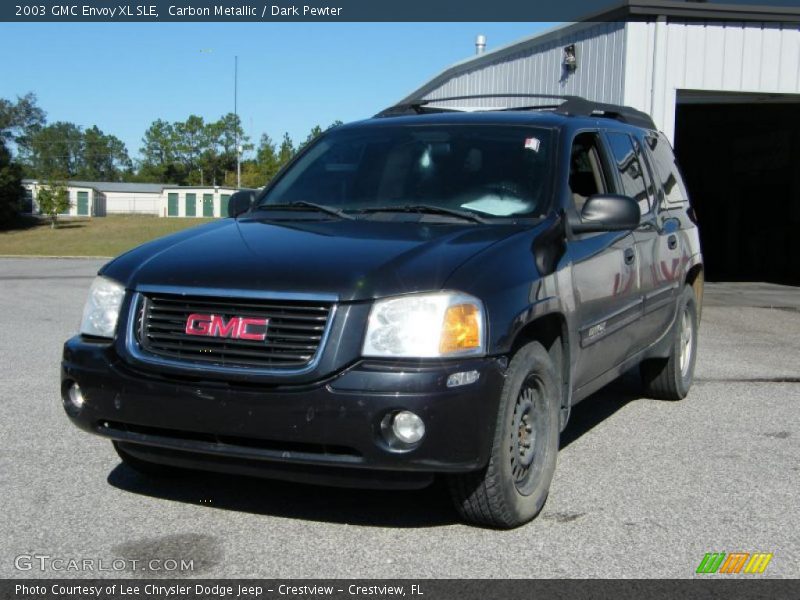 Carbon Metallic / Dark Pewter 2003 GMC Envoy XL SLE