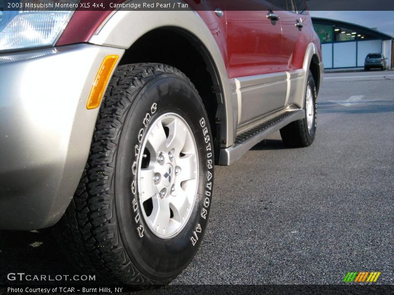 Cambridge Red Pearl / Tan 2003 Mitsubishi Montero XLS 4x4