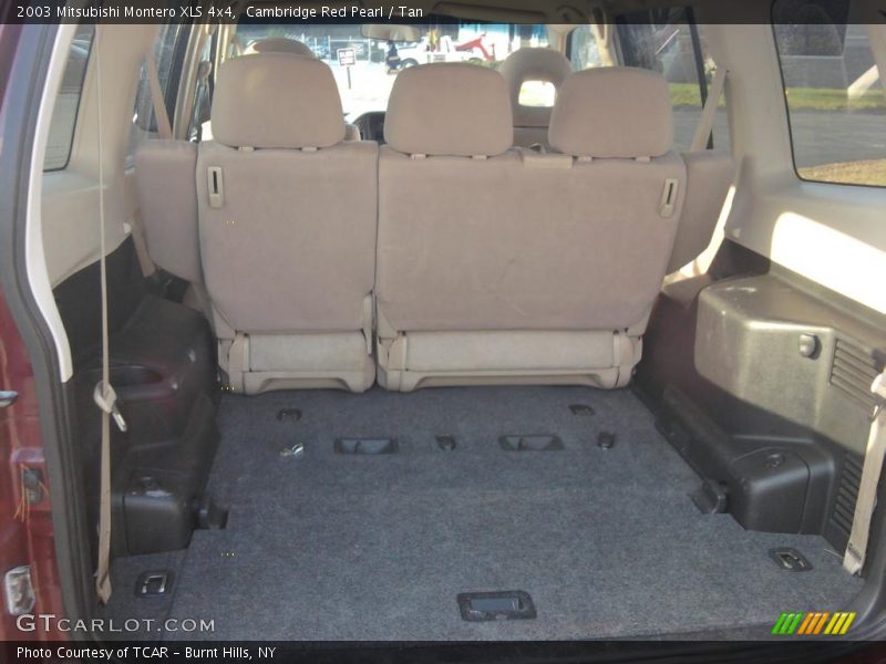Cambridge Red Pearl / Tan 2003 Mitsubishi Montero XLS 4x4