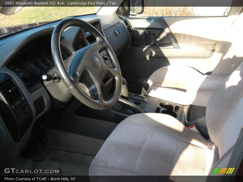 Cambridge Red Pearl / Tan 2003 Mitsubishi Montero XLS 4x4
