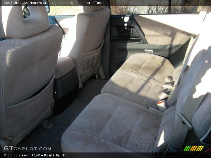 Cambridge Red Pearl / Tan 2003 Mitsubishi Montero XLS 4x4