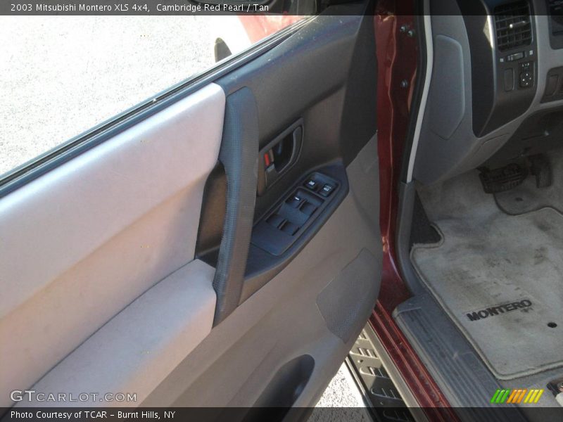 Cambridge Red Pearl / Tan 2003 Mitsubishi Montero XLS 4x4