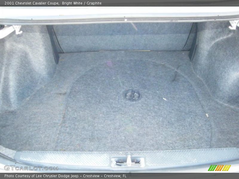  2001 Cavalier Coupe Trunk
