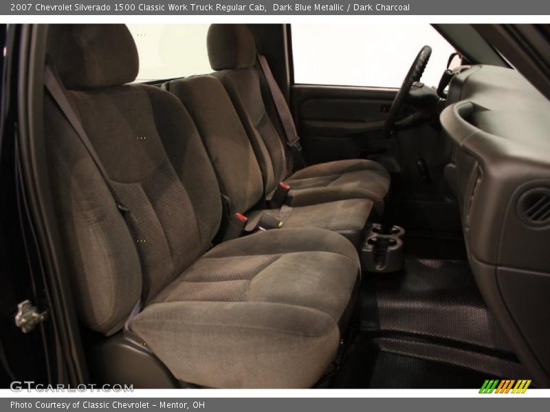 Dark Blue Metallic / Dark Charcoal 2007 Chevrolet Silverado 1500 Classic Work Truck Regular Cab