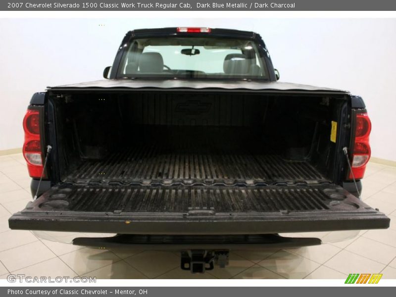 Dark Blue Metallic / Dark Charcoal 2007 Chevrolet Silverado 1500 Classic Work Truck Regular Cab